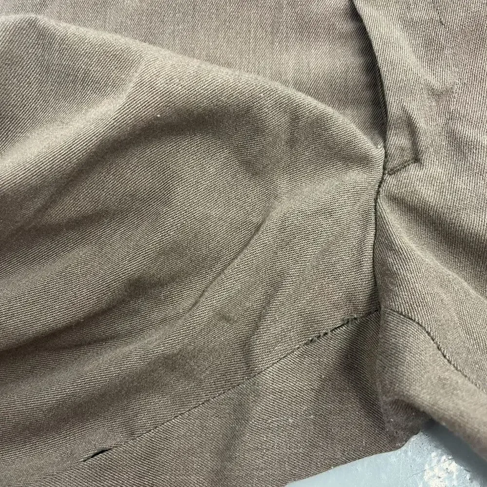 Vintage 60s Brown Sanforized Workwear Chinos 30x31